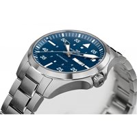 Orologio Hamilton Uomo Khaki Pilot Day Date Auto in Acciaio H64635140 - H64635140